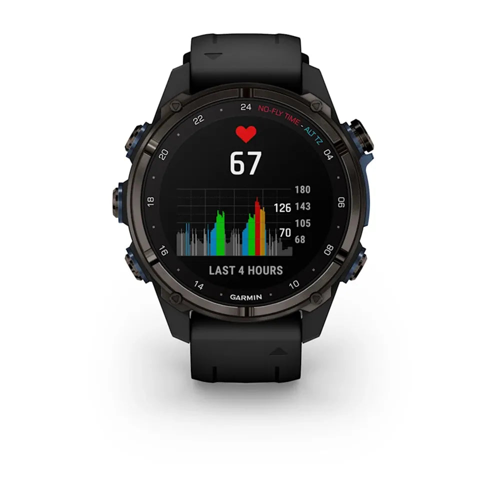Dykkercomputer Garmin Descent MK3i - 43mm Carbon Grey - DYKCEN
