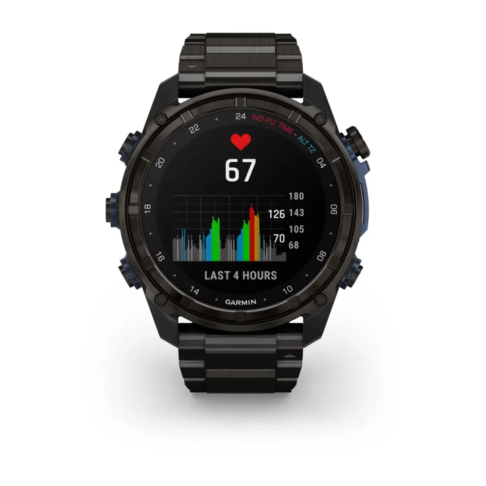 Dykkercomputer Garmin Descent MK3i - 51mm Titanium rem - DYKCEN