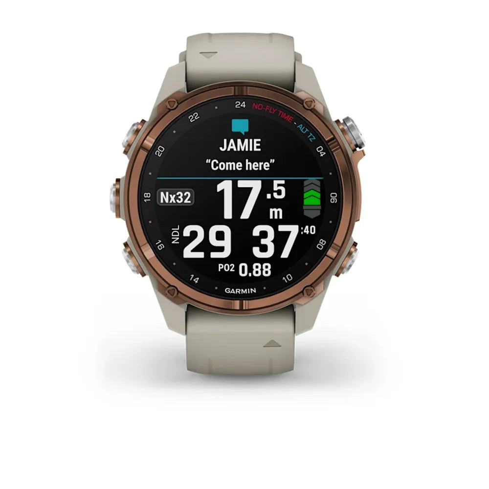 Dykkercomputer Garmin Descent MK3i - 43mm Bronze - DYKCEN