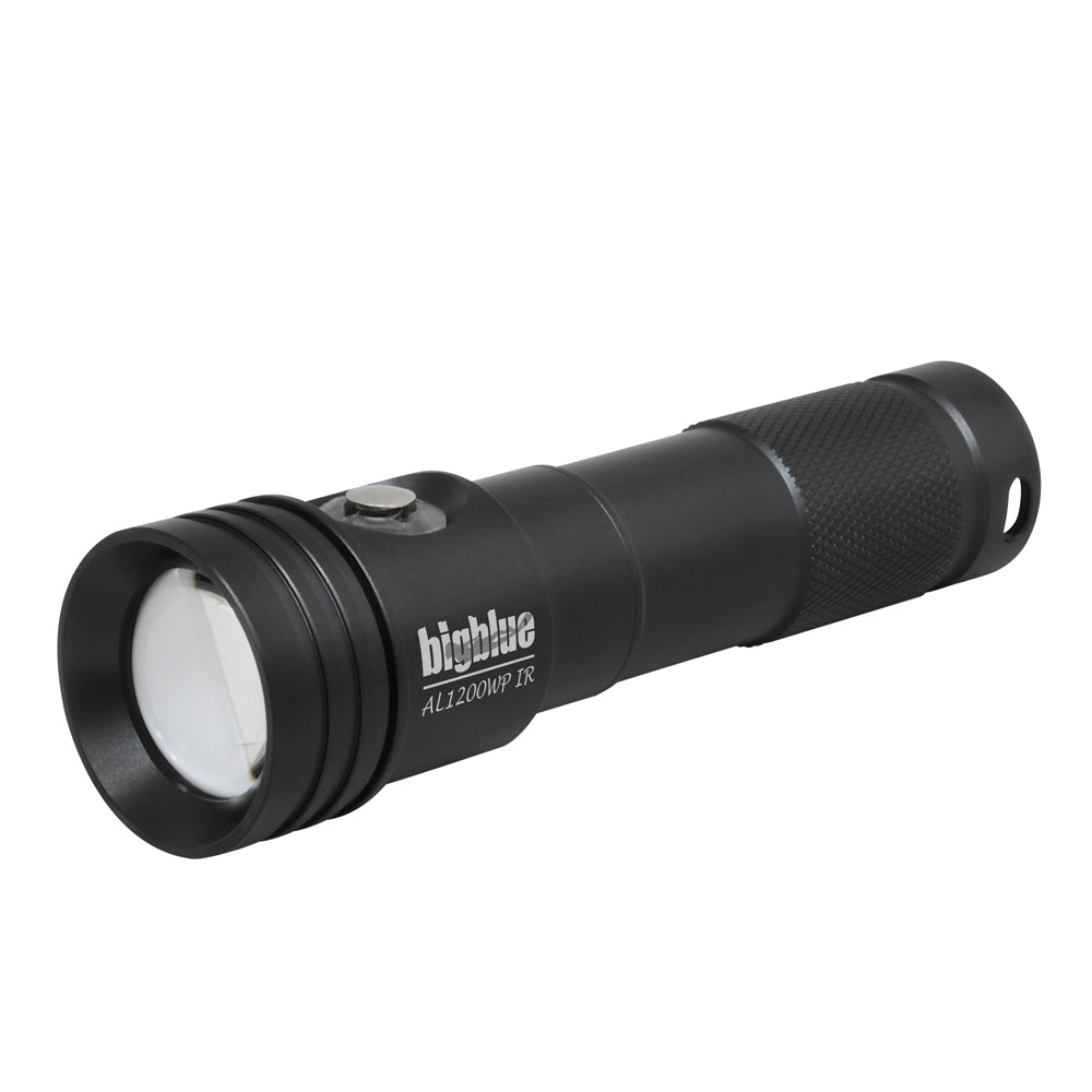 Dykkerlygte Bigblue AL1200 WP infrarød - edyk.dk