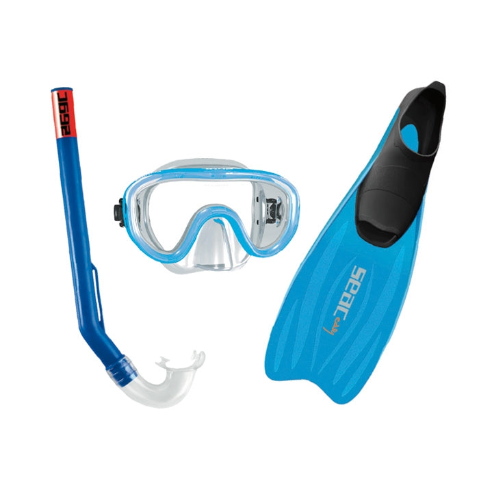 Snorkelsæt Seac Tris Easy JR størrelse - Scubadirect