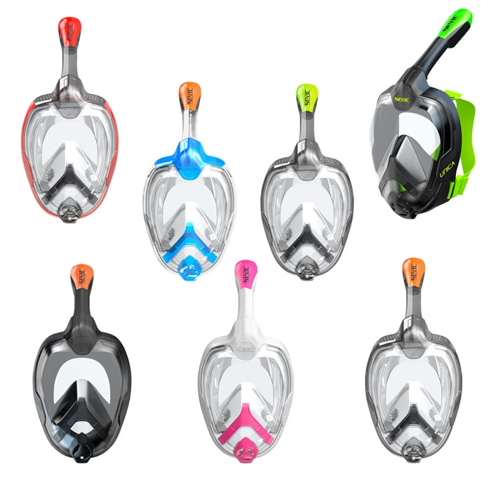 Seac Unica fullface maske til snorkling - edyk.dk