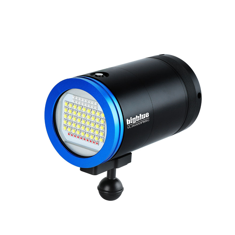 Dykkerlygte Bigblue VL36000P Blue Light RC